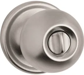 Kwikset Circa Signature Series Privacy Lockset Satin Chrome