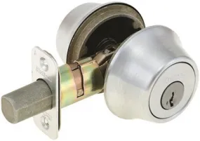 Kwikset Smartkey 665 Double Cylinder Deadbolt Satin Chrome