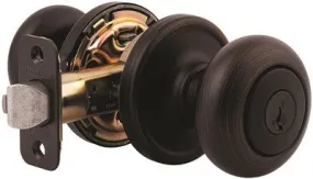 Kwikset Smartkey Hancock Entry Lockset Venetian Bronze