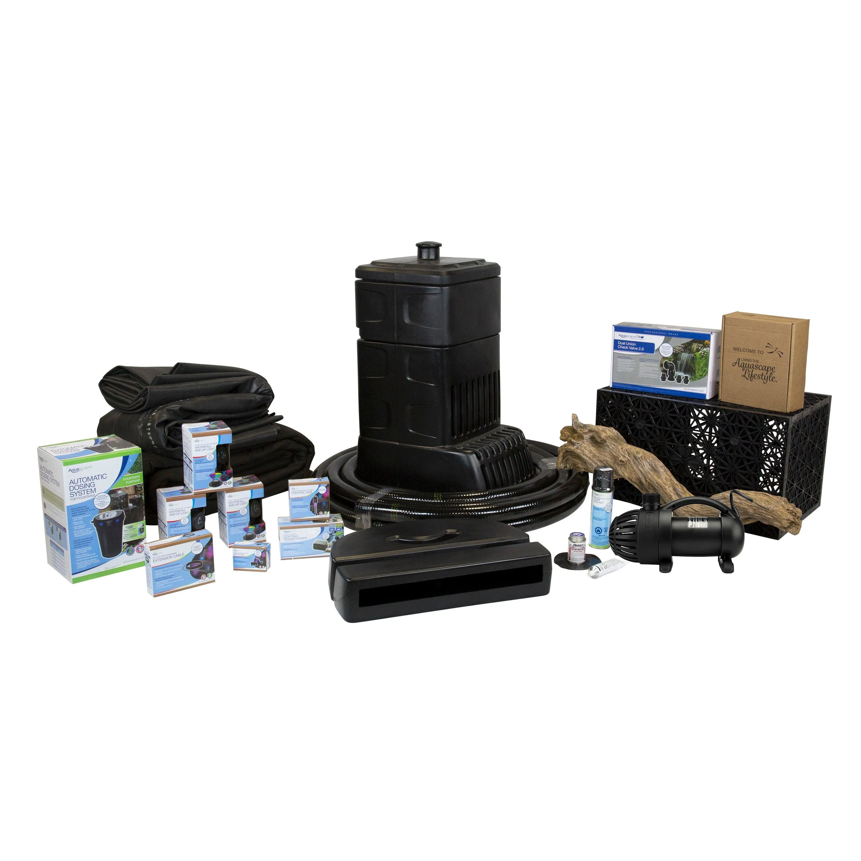 Large Deluxe Pondless Waterfall Kit - 8m Stream