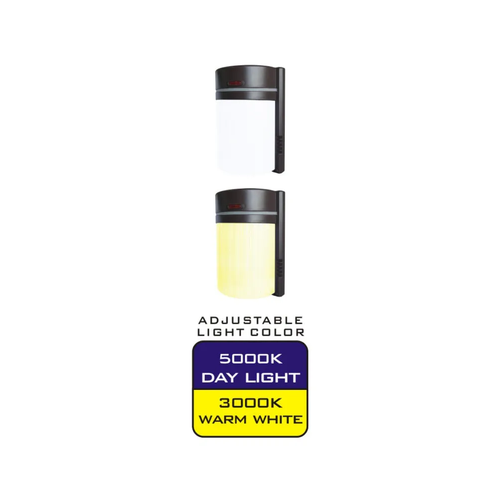 LED Dual CCT Plastic Wall Pack Light 15 Watt