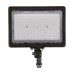 LED Flood Light 70w 4000K Bronze Finish 100-277V