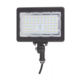 LED Flood Light 70w 5000K Bronze Finish 100-277V