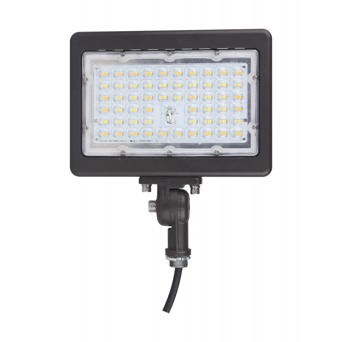 LED Flood Light 90w 5000K Bronze Finish 100-277V