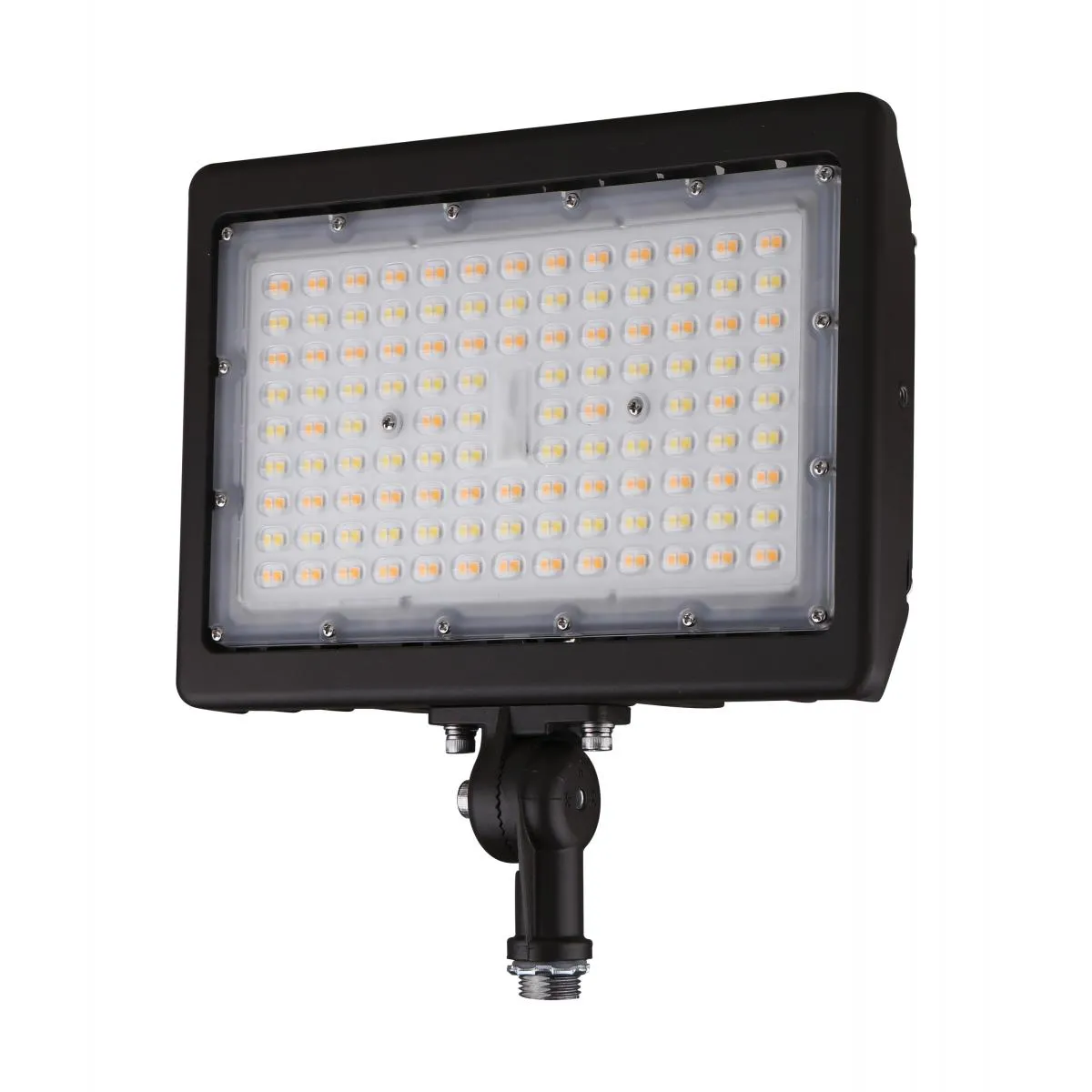 LED Flood Light 90w 5000K Bronze Finish 100-277V