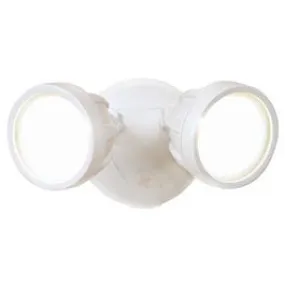 LED Flood Light, Twin-Head, White