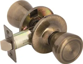 Legend Passage Lockset Antique Brass
