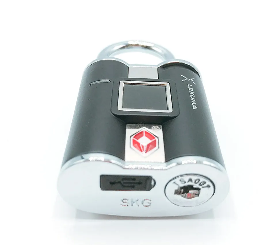 Lexuma XLock - TSA Fingerprint Padlock