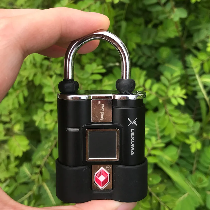 Lexuma XLock - TSA Fingerprint Padlock