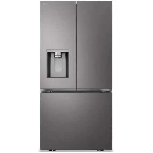 LF25S6330D - REFRIGERATORS - LG - French 3-Door - Black Stainless - Open Box