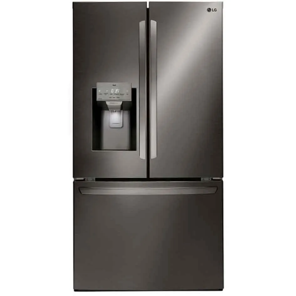 LG 36-inch 27.7 cu. ft. 3-Door French Door Refrigerator with Smart Diagnosis LRFS28XBD