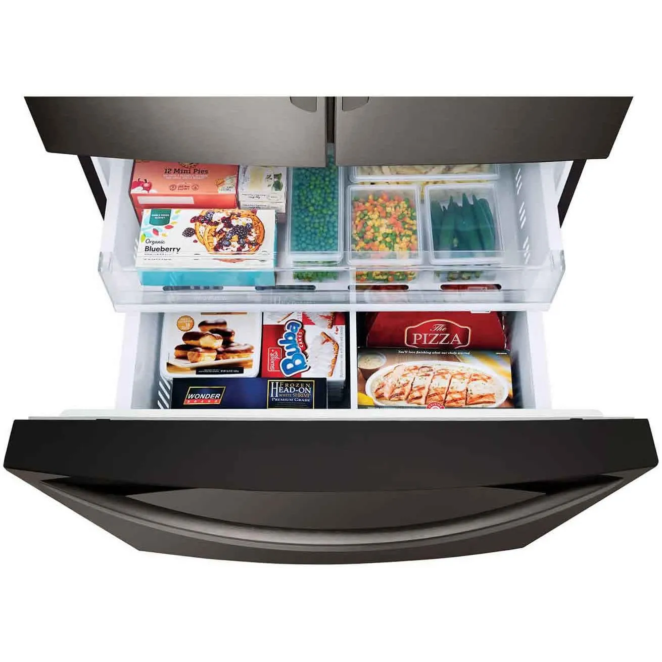 LG 36-inch 27.7 cu. ft. 3-Door French Door Refrigerator with Smart Diagnosis LRFS28XBD