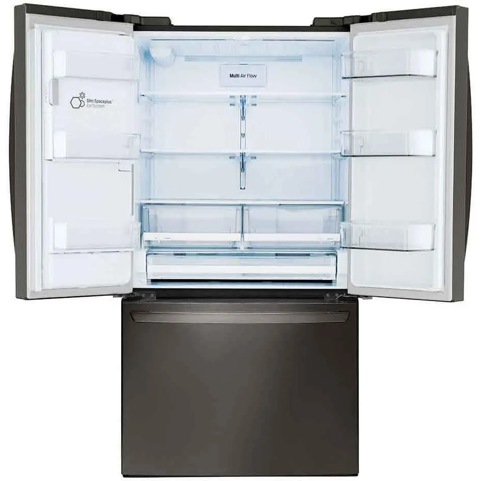 LG 36-inch 27.7 cu. ft. 3-Door French Door Refrigerator with Smart Diagnosis LRFS28XBD