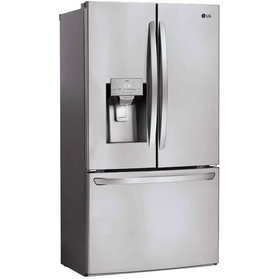 LG 36-inch 27.7 cu. ft. 3-Door French Door Refrigerator with Smart Diagnosis LRFS28XBS