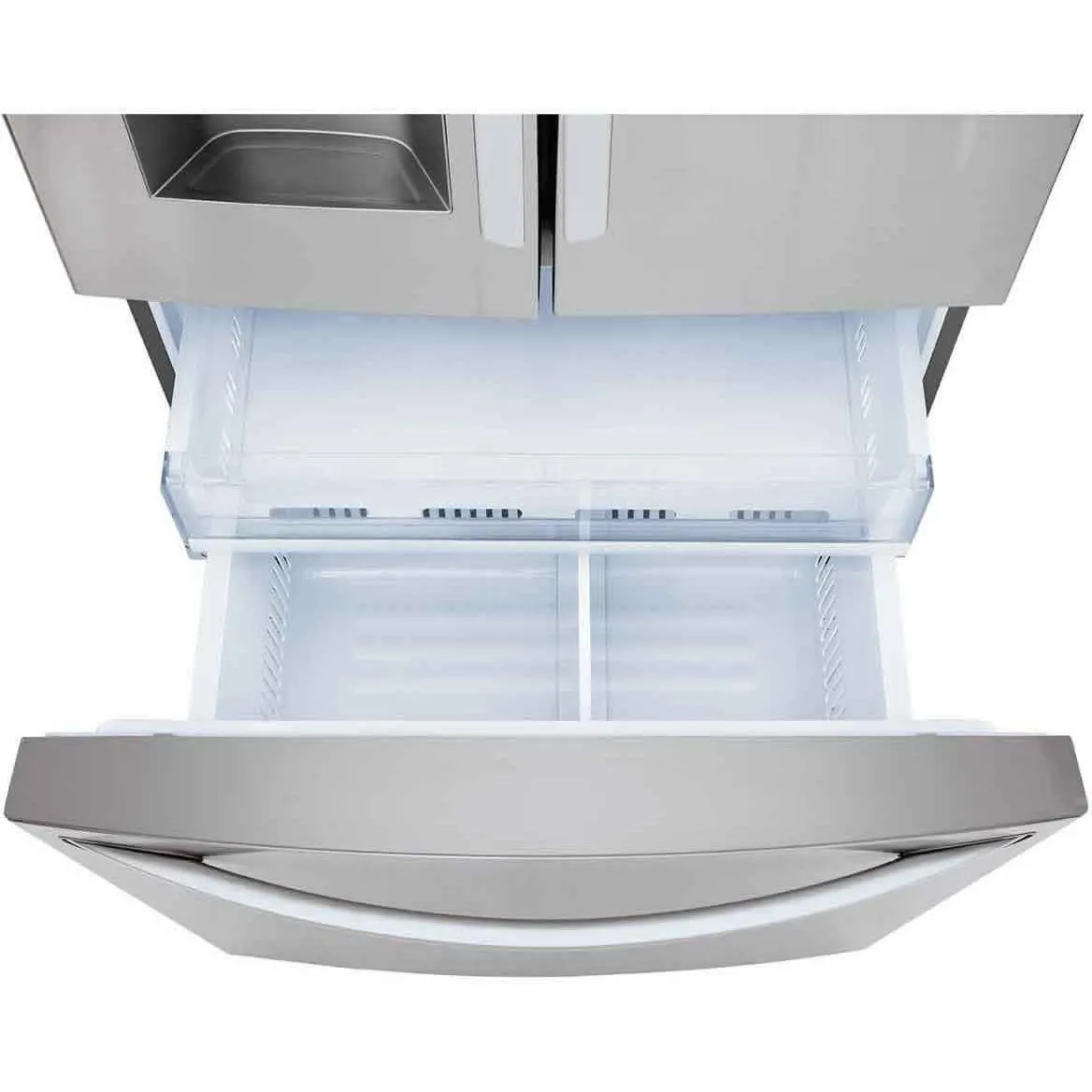 LG 36-inch 27.7 cu. ft. 3-Door French Door Refrigerator with Smart Diagnosis LRFS28XBS