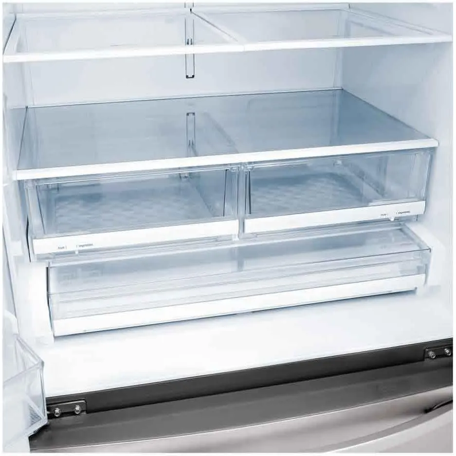 LG 36-inch 27.7 cu. ft. 3-Door French Door Refrigerator with Smart Diagnosis LRFS28XBS