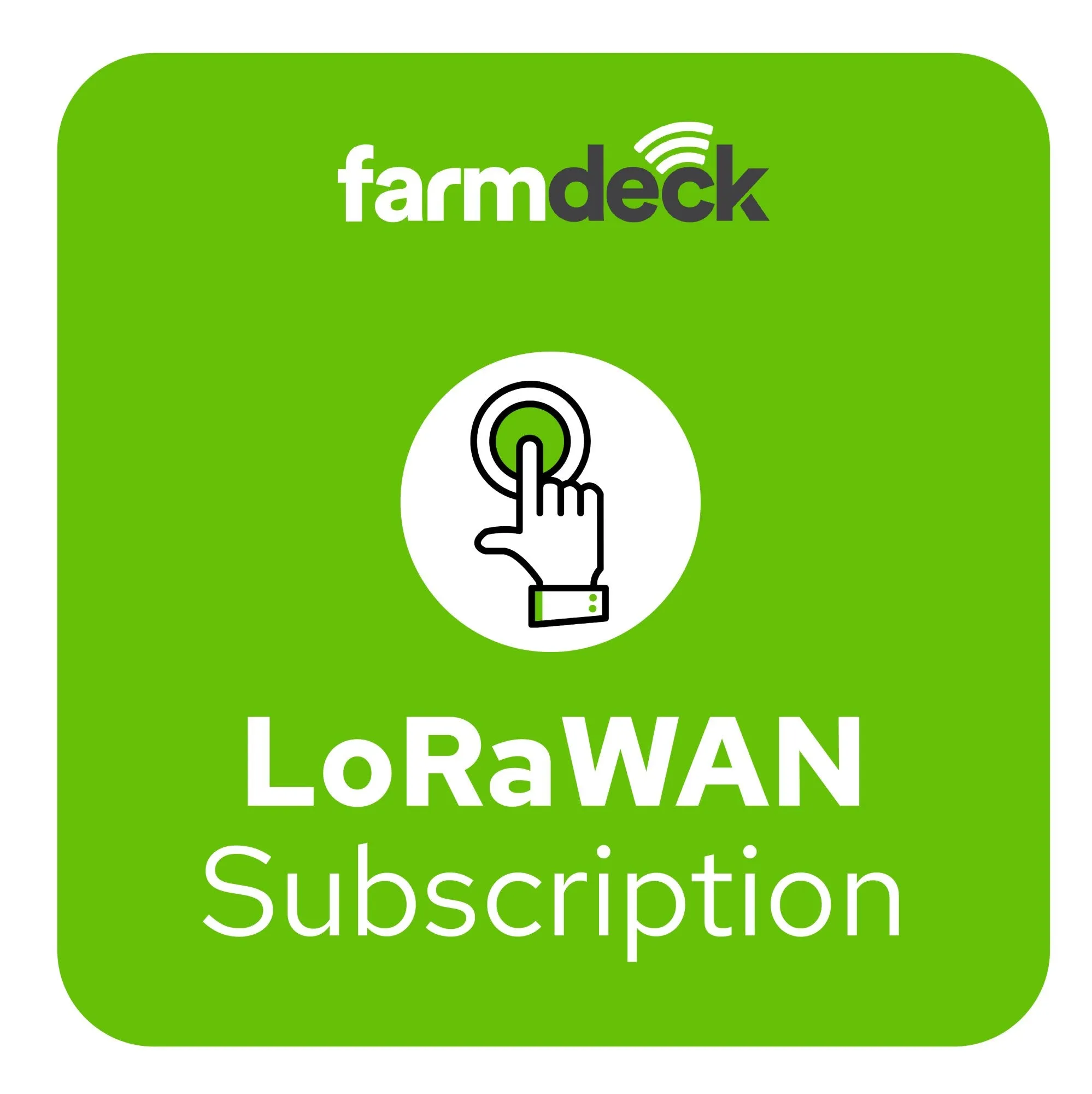 LoRaWAN Subscription - per sensor / per month