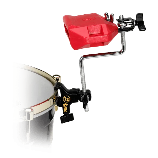 LP Drum Mount Claw with Percussion Rod