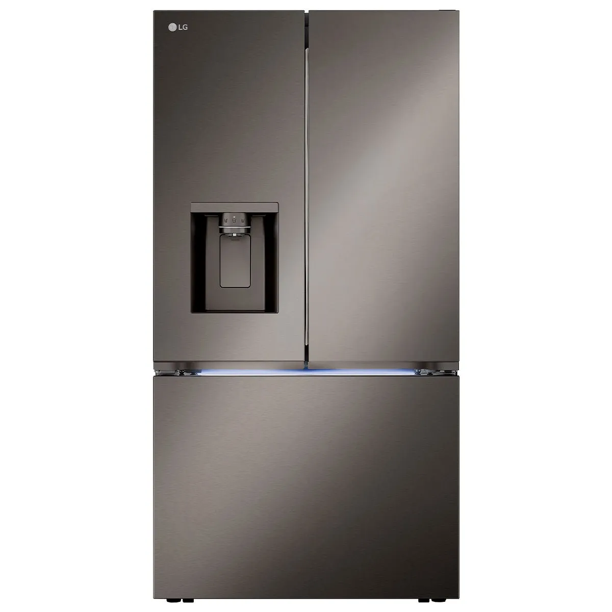 LRYXC2606D - REFRIGERATORS - LG - French 3-Door - Black Stainless - Open Box