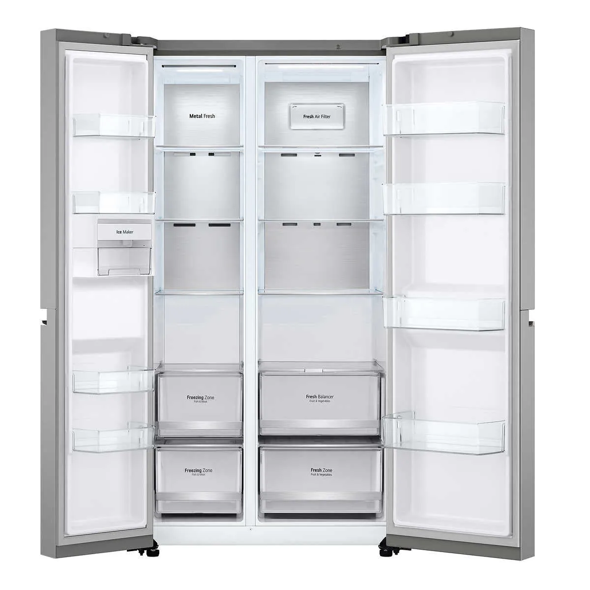LS23C4000V - REFRIGERATORS - LG - Side by side - Stainless Steel - Open Box