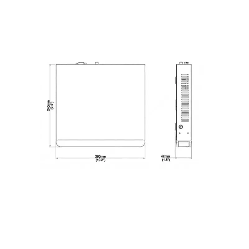LTS VSN7104-P4 4 Channel 4K H.265 NVR with 4 Ports Built-in PoE (No HDD)