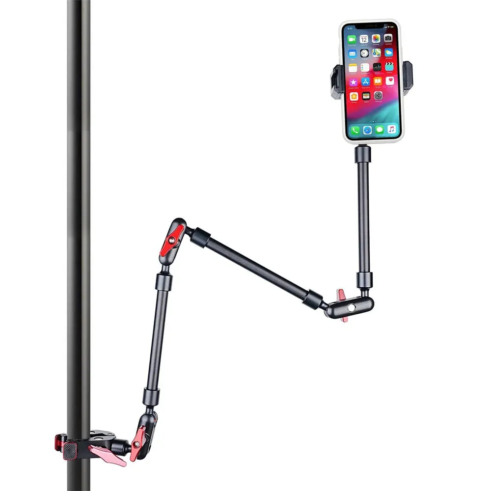 New 32inch VRIG Magic Arm Phone Stand for Mobile Phone Camera or Webcam for Vlogging, Recording, Photographers or Influencers