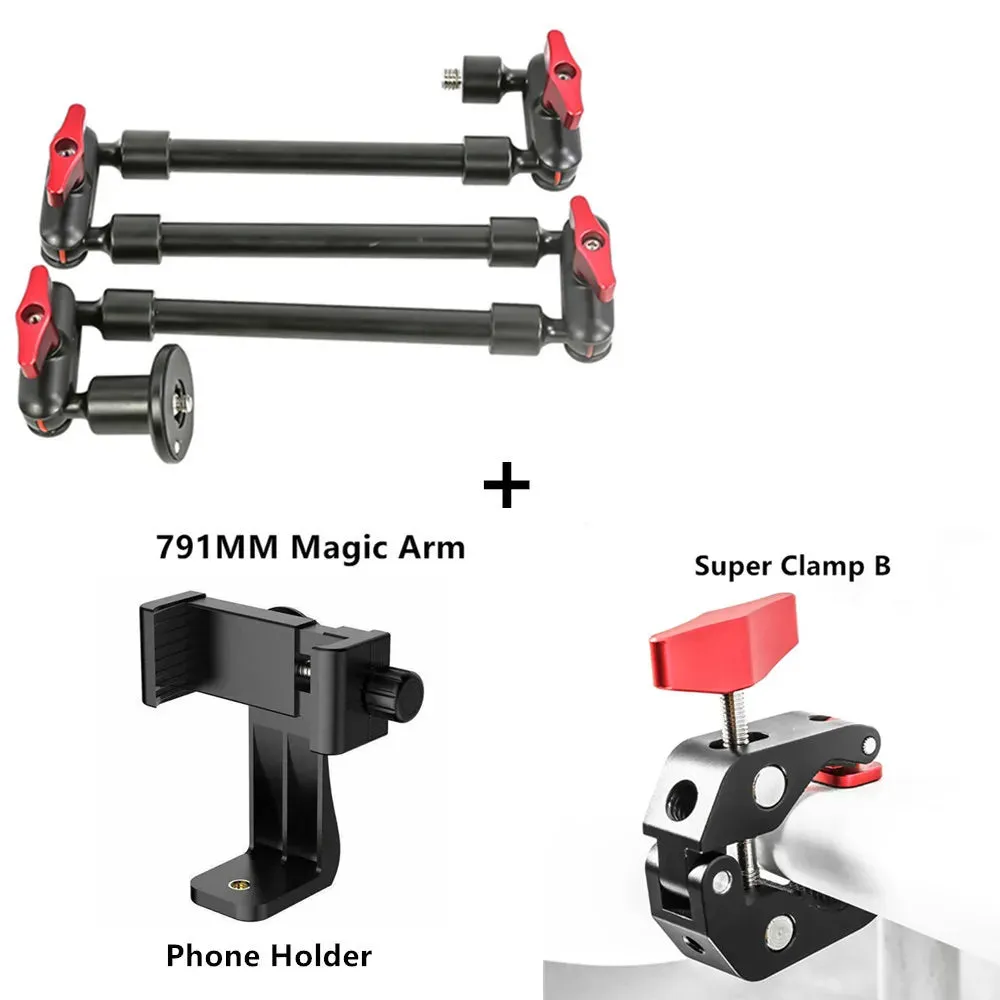 New 32inch VRIG Magic Arm Phone Stand for Mobile Phone Camera or Webcam for Vlogging, Recording, Photographers or Influencers