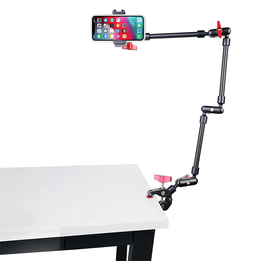 New 32inch VRIG Magic Arm Phone Stand for Mobile Phone Camera or Webcam for Vlogging, Recording, Photographers or Influencers
