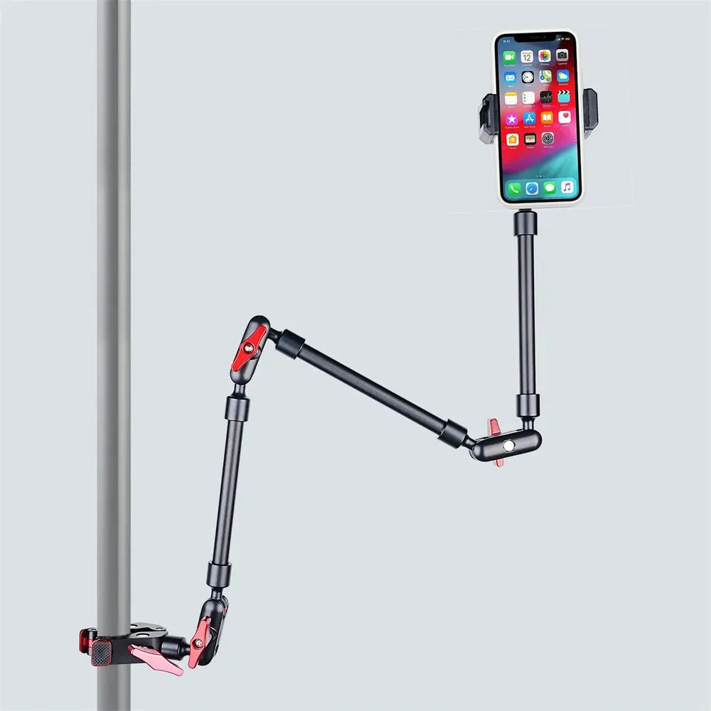 New 32inch VRIG Magic Arm Phone Stand for Mobile Phone Camera or Webcam for Vlogging, Recording, Photographers or Influencers