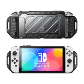 Nintendo Switch OLED Unicorn Beetle PRO Dockable Grip Case(open box)-Clear