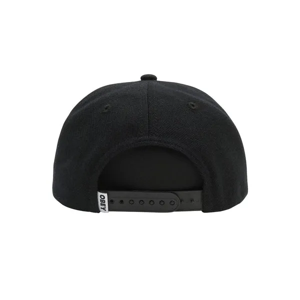 Obey Dawg 6 Panel - Black