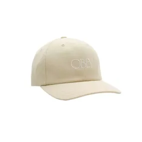 Obey Hedges 6 Panel - Irish Cream