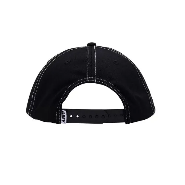 Obey Mac 6 Panel - Black