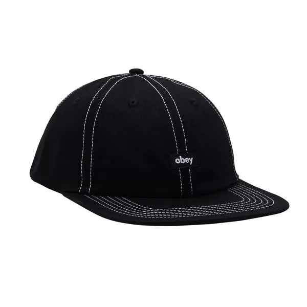 Obey Mac 6 Panel - Black
