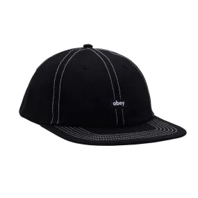 Obey Mac 6 Panel - Black