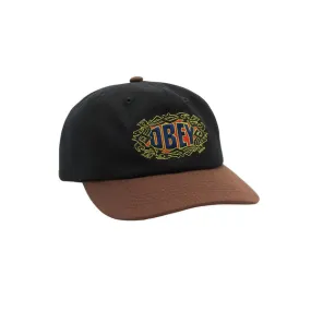 Obey Ritual 6 Panel - Black