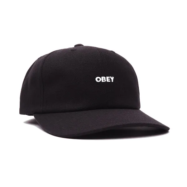 Obey Serge 6 Panel - Black