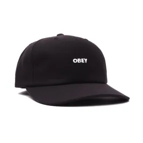 Obey Serge 6 Panel - Black