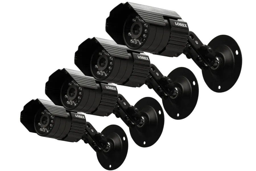 Out door security cameras with night vision (4 Pack)