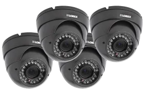 Outdoor security camera varifocal 700TVL domes - 4 Pack