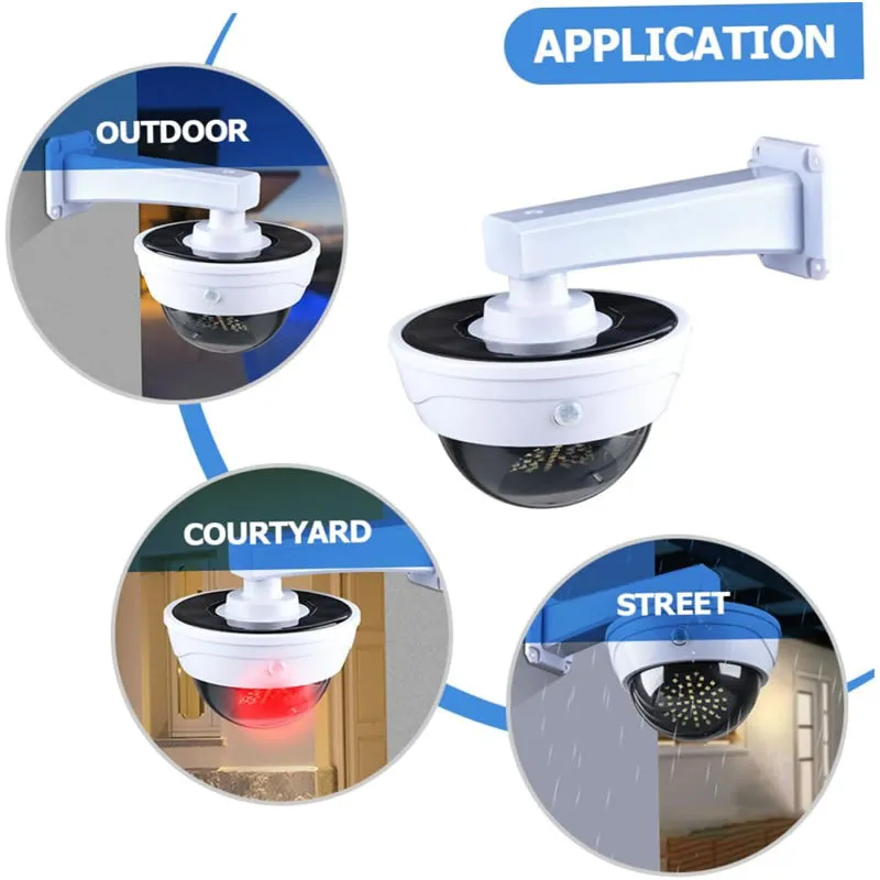 Outdoor Solar Wall Light Simulation Camera 001029