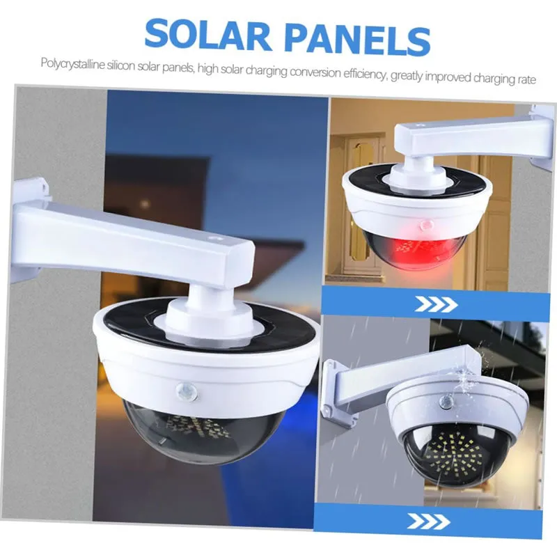 Outdoor Solar Wall Light Simulation Camera 001029