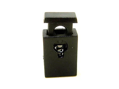 P604 Mini Flat Rectangle Cord Lock 1/8 Inch