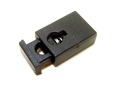 P604 Mini Flat Rectangle Cord Lock 1/8 Inch
