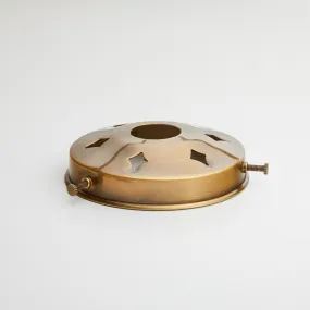 Regular Espere gallery in antiqued brass