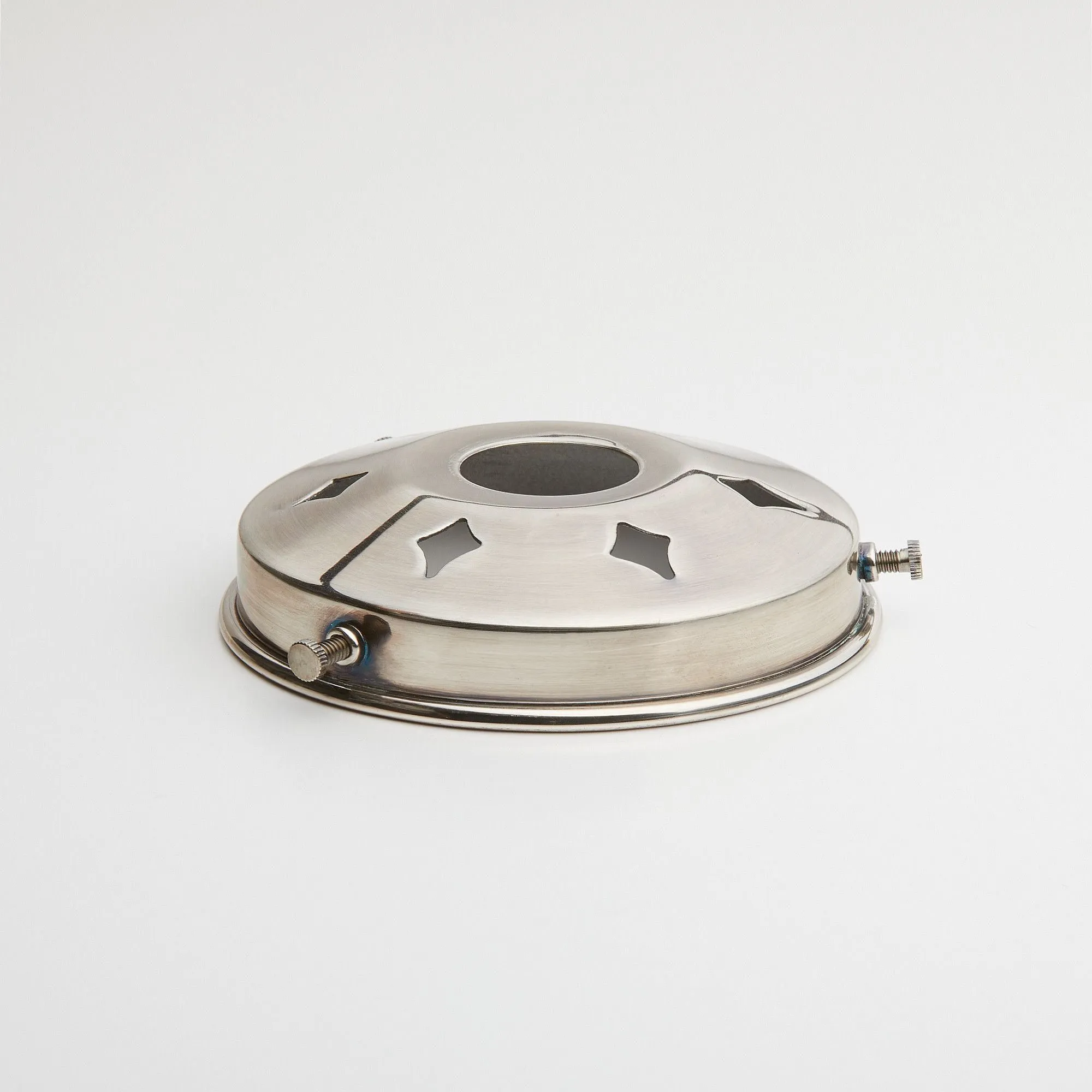 Regular Espere gallery in antiqued silver
