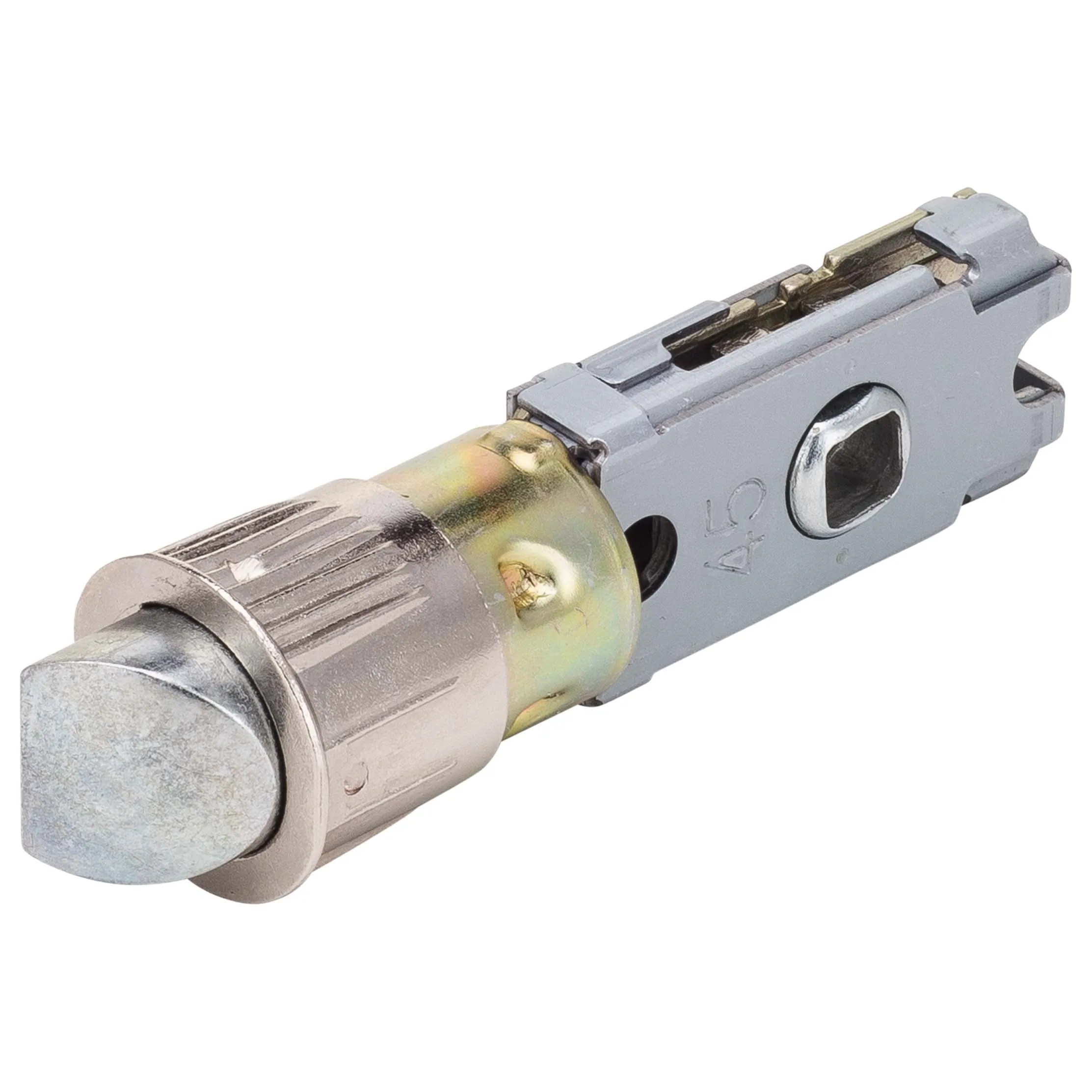 Residential Cont. Lever / Knob Drive In Passage / Privacy Latch, Adjustable 2 3/8 In. To 2 3/4 In.