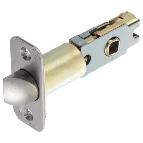 Residential Privacy / Passage Latch, UL Fire Rated, Adjustable 2 3/8 In. To 2 3/4 In.