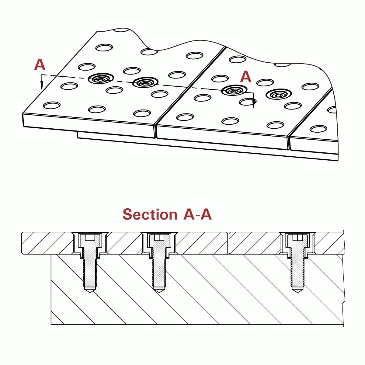 Reversible Table Plates, For MAX Slotless Tables
