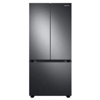 RF22A4111SG - REFRIGERATORS - Samsung - French 3-Door - Black Stainless - Open Box